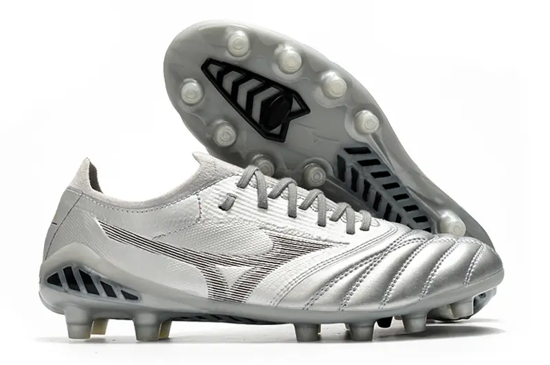 Mizuno Morelia Neo 3 Beta FG - Silver/Metallic Silver/Frosted Grey