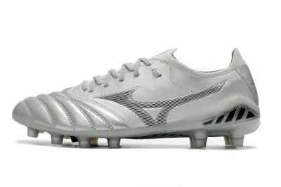 Mizuno Morelia Neo 3 Beta FG - Silver/Metallic Silver/Frosted Grey