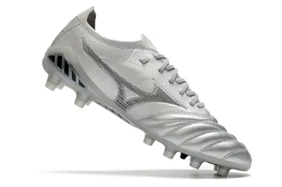 Mizuno Morelia Neo 3 Beta FG - Silver/Metallic Silver/Frosted Grey