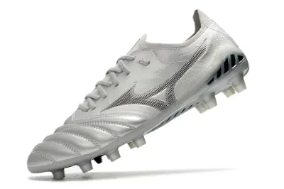 Mizuno Morelia Neo 3 Beta FG - Silver/Metallic Silver/Frosted Grey