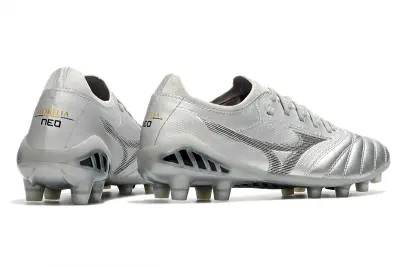 Mizuno Morelia Neo 3 Beta FG - Silver/Metallic Silver/Frosted Grey