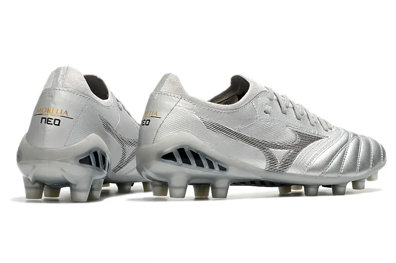 Mizuno Morelia Neo 3 Beta FG - Silver/Metallic Silver/Frosted Grey