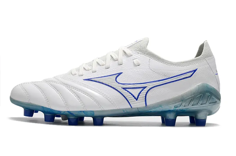 Mizuno Morelia Neo 3 Beta FG - White/Bold Blue/Soft Grey