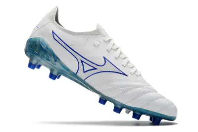 Mizuno Morelia Neo 3 Beta FG - White/Bold Blue/Soft Grey