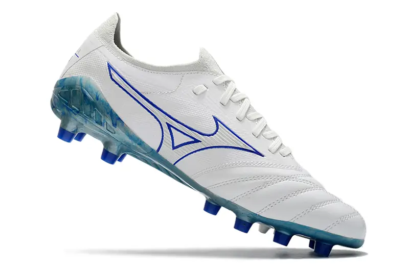 Mizuno Morelia Neo 3 Beta FG - White/Bold Blue/Soft Grey