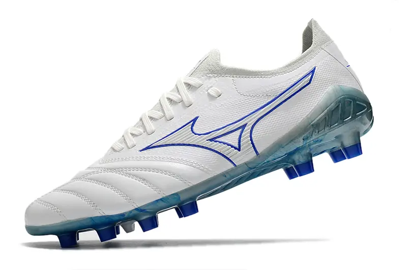 Mizuno Morelia Neo 3 Beta FG - White/Bold Blue/Soft Grey
