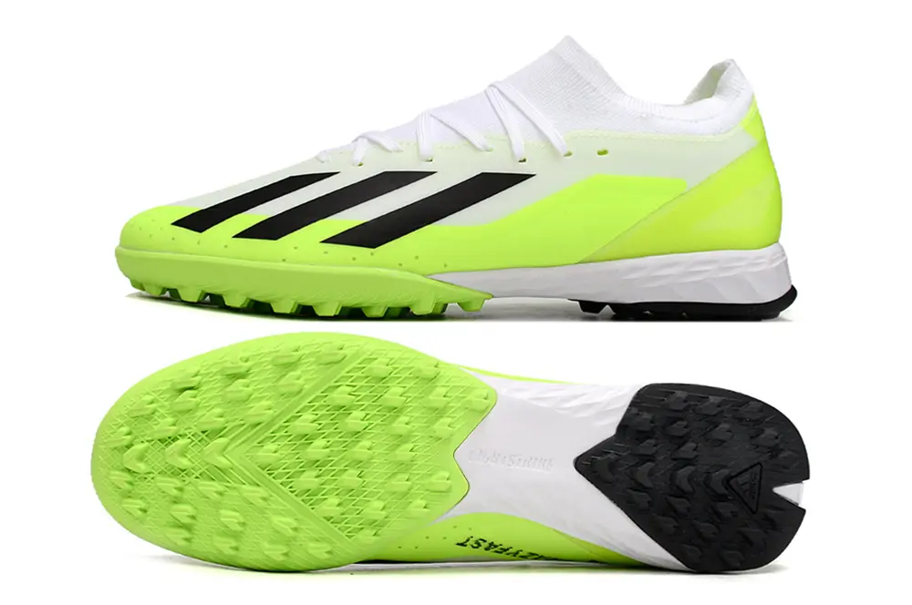 Adidas X Crazyfast.3 TF - Green/Lime Surge/Black Shadow