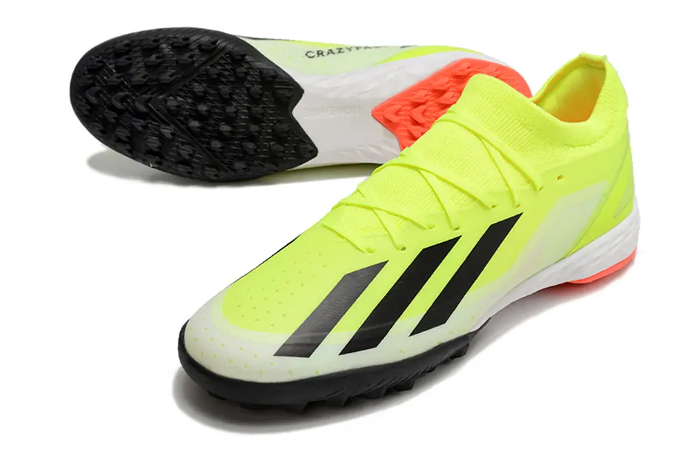 Adidas X Crazyfast.3 TF - Yellow/Neon Yellow/Black