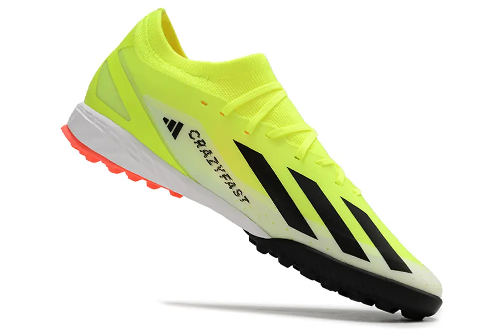 Adidas X Crazyfast.3 TF - Yellow/Neon Yellow/Black