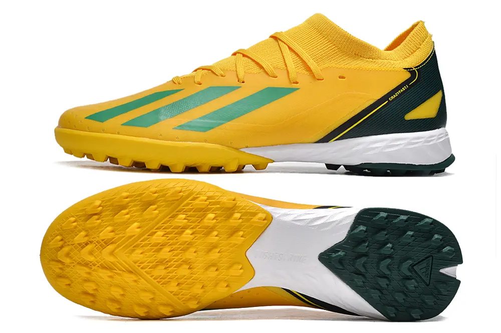Adidas X Crazyfast.3 Australia TF - Yellow/Vibrant Yellow/Deep Teal