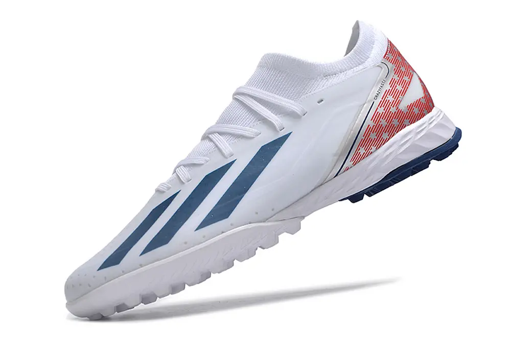 Adidas X Crazyfast.3 USA TF - White/Navy Blue/Red