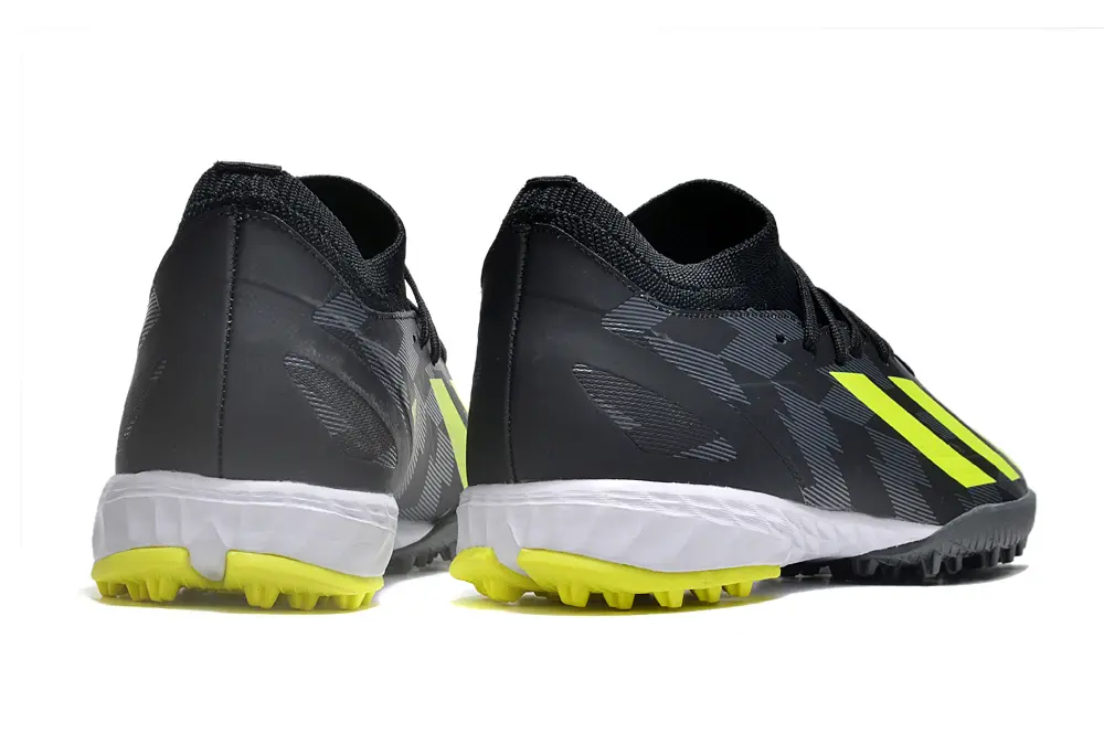 Adidas X Crazyfast.3 TF - Black/Electric Yellow/Graphite Gray