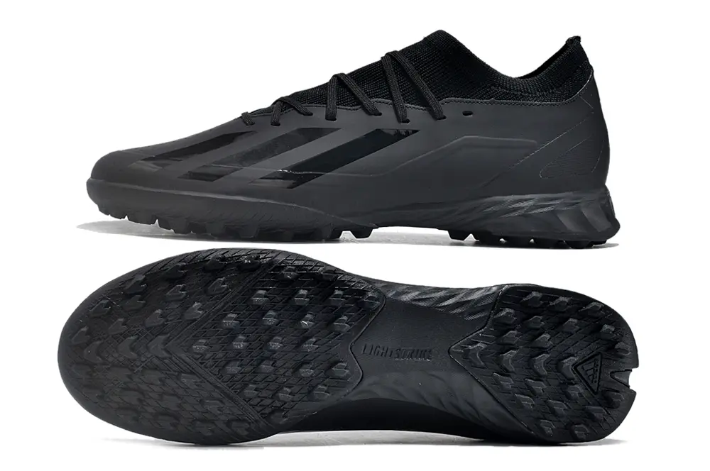 Adidas X Crazyfast.3 TF - Black/Midnight Black/Charcoal Black