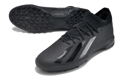 Adidas X Crazyfast.3 TF - Black/Midnight Black/Charcoal Black