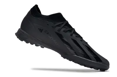 Adidas X Crazyfast.3 TF - Black/Midnight Black/Charcoal Black