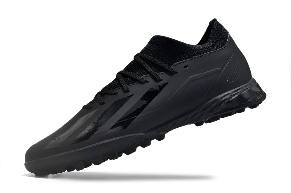 Adidas X Crazyfast.3 TF - Black/Midnight Black/Charcoal Black