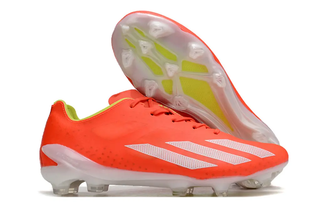 Adidas X Crazylight+ FG - Orange/Bright Orange/Lime Green