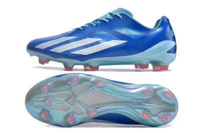Adidas X Crazylight+ FG - Blue/Aqua Blue/Neon Pink