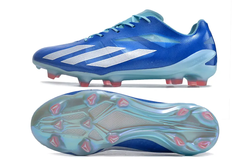 Adidas X Crazylight+ FG - Blue/Aqua Blue/Neon Pink