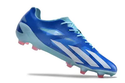 Adidas X Crazylight+ FG - Blue/Aqua Blue/Neon Pink