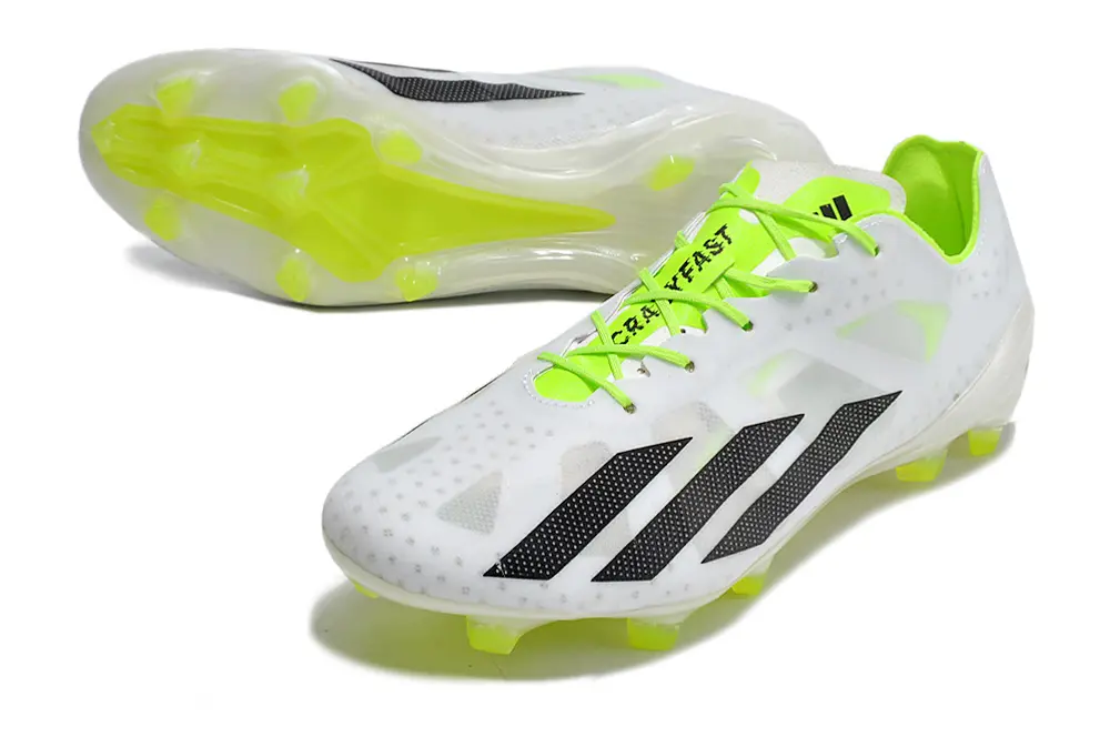 Adidas X Crazylight+ FG - White/Neon Yellow/Black