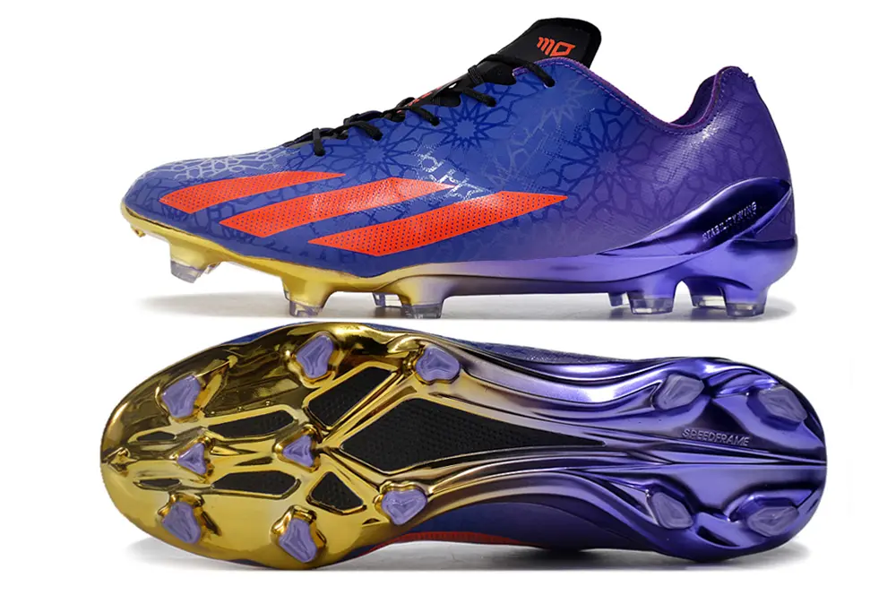 Adidas X Crazylight+ FG - Purple/Vibrant Red/Dark Gold