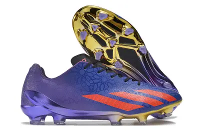 Adidas X Crazylight+ FG - Purple/Vibrant Red/Dark Gold