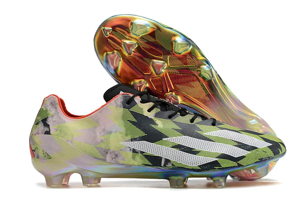 Adidas X Crazylight+ FG - Black/Lime Green/Metallic Silver
