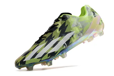 Adidas X Crazylight+ FG - Black/Lime Green/Metallic Silver