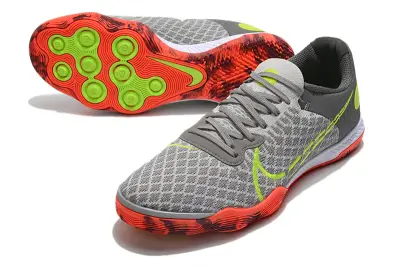 Nike React Gato IC - Gray/Lime Green/Red Flame