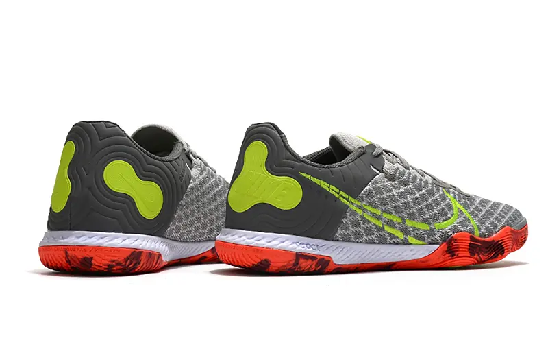 Nike React Gato IC - Gray/Lime Green/Red Flame