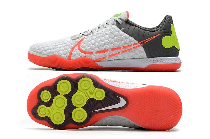 Nike React Gato IC - Gray/Fluorescent Orange/Lime Green