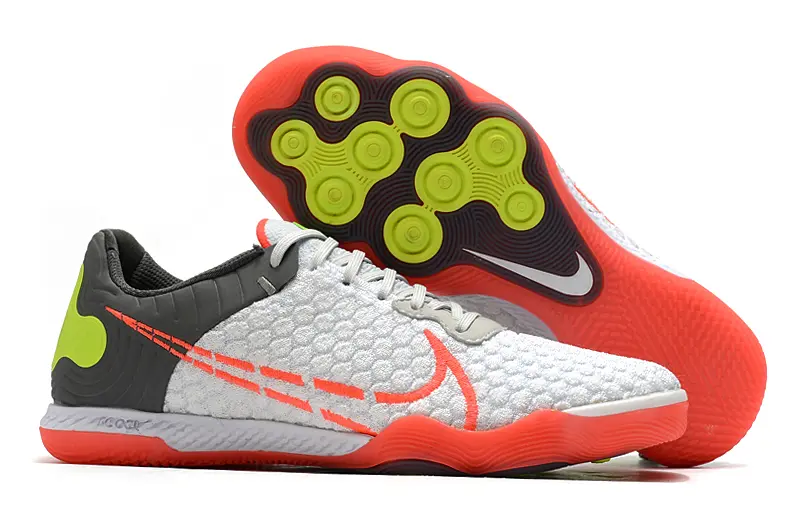 Nike React Gato IC - Gray/Fluorescent Orange/Lime Green