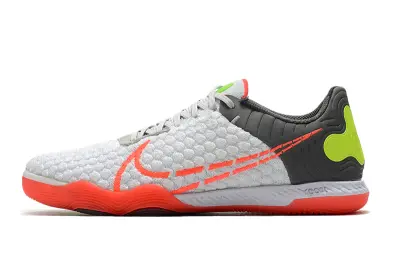 Nike React Gato IC - Gray/Fluorescent Orange/Lime Green