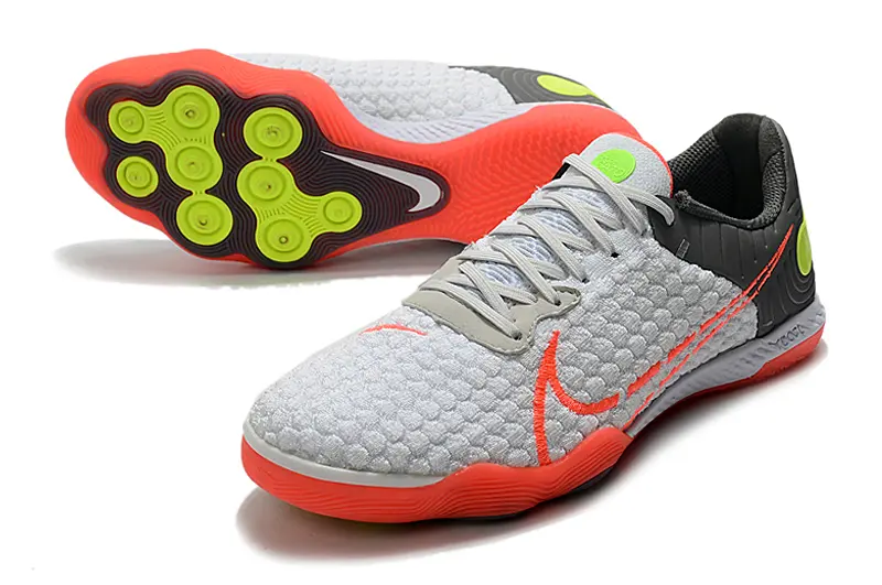 Nike React Gato IC - Gray/Fluorescent Orange/Lime Green