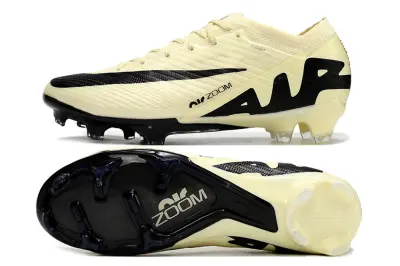 Nike Air Zoom Mercurial Vapor 15 Elite FG - Yellow/Midnight Black/Soft Cream