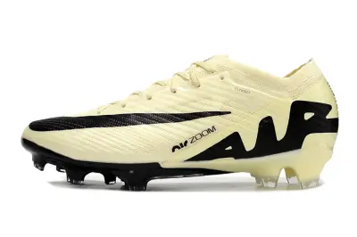 Nike Air Zoom Mercurial Vapor 15 Elite FG - Yellow/Midnight Black/Soft Cream