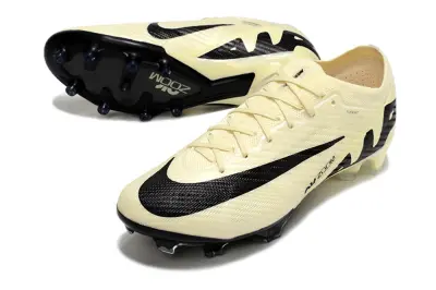 Nike Air Zoom Mercurial Vapor 15 Elite FG - Yellow/Midnight Black/Soft Cream