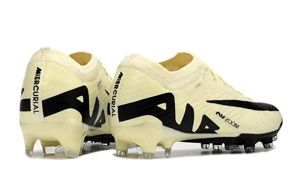 Nike Air Zoom Mercurial Vapor 15 Elite FG - Yellow/Midnight Black/Soft Cream