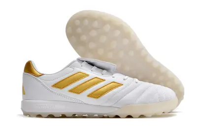 Adidas Copa Gloro 2 TF - White/Gold Accents/Light Gray