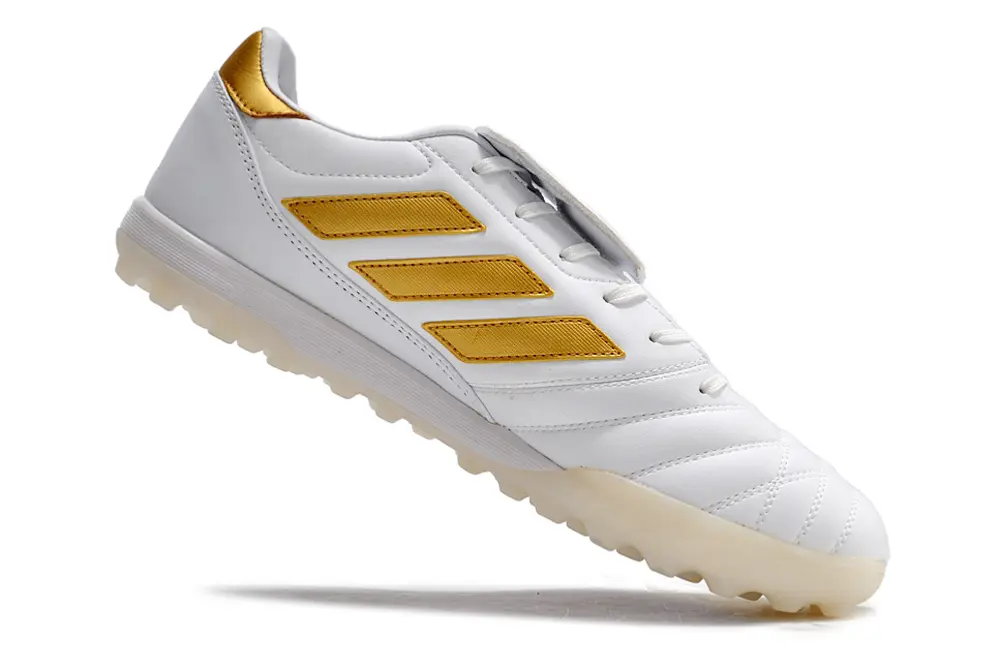 Adidas Copa Gloro 2 TF - White/Gold Accents/Light Gray