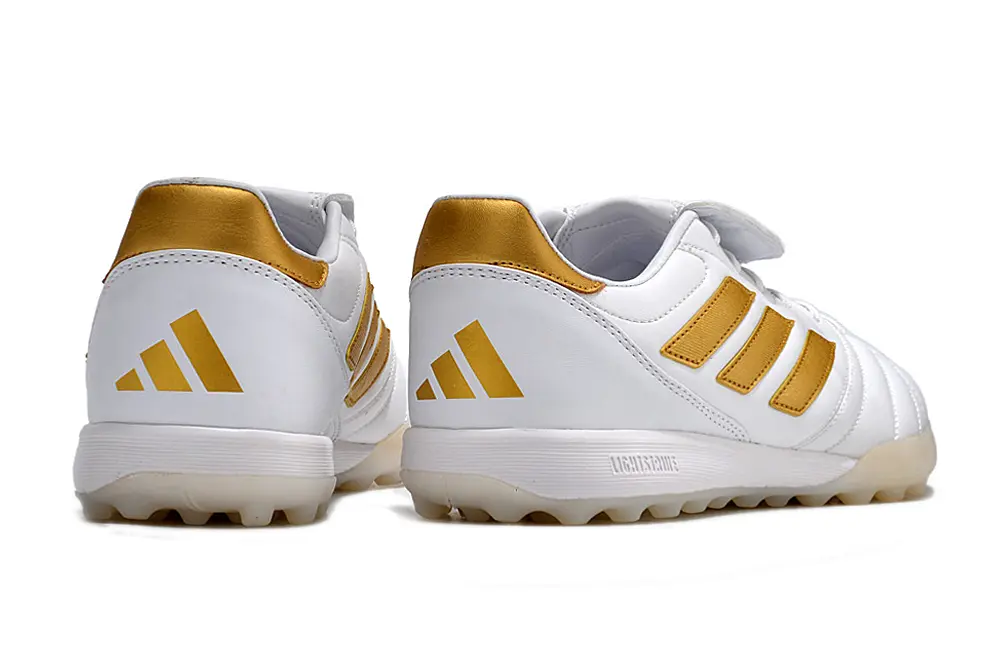 Adidas Copa Gloro 2 TF - White/Gold Accents/Light Gray