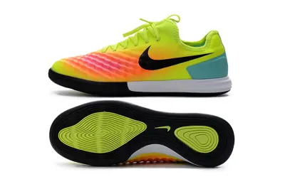 Nike MagistaX Finale 2 IC - Yellow/Neon Green/Flaming Orange