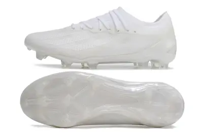 Adidas X Crazyfast.1 FG - White/Crystal White/Frosted Silver