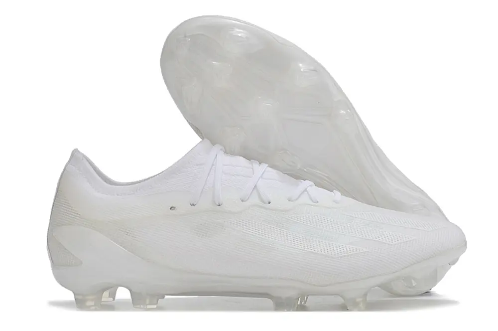 Adidas X Crazyfast.1 FG - White/Crystal White/Frosted Silver