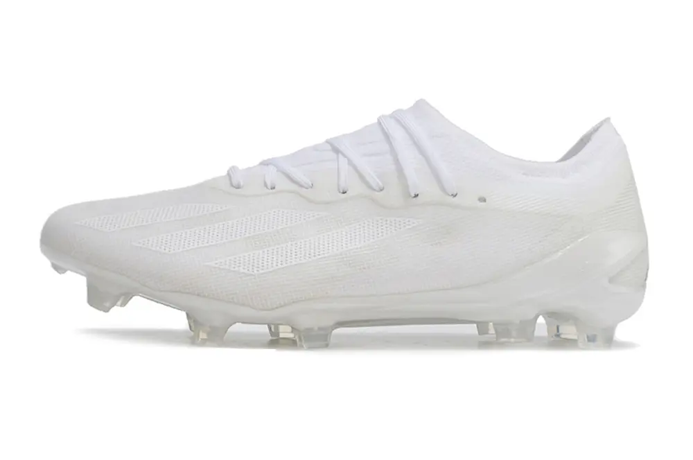 Adidas X Crazyfast.1 FG - White/Crystal White/Frosted Silver