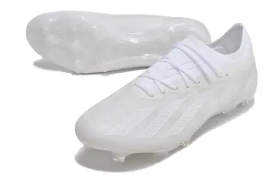 Adidas X Crazyfast.1 FG - White/Crystal White/Frosted Silver