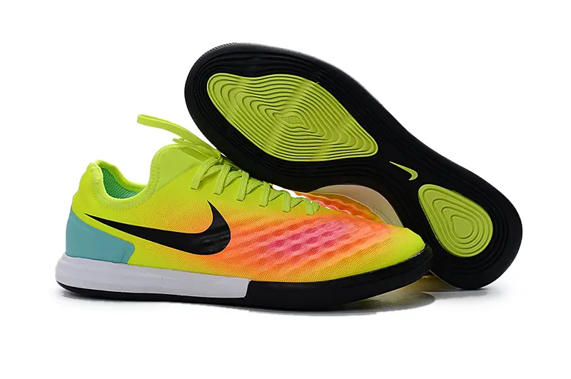 Nike MagistaX Finale 2 IC - Yellow/Neon Green/Flaming Orange