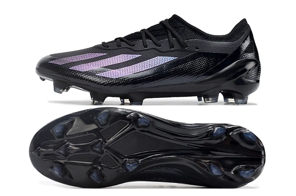 Adidas X Crazyfast.1 FG - Black/Purple Flash/Graphite Shadow