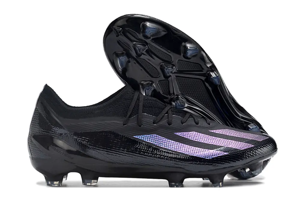 Adidas X Crazyfast.1 FG - Black/Purple Flash/Graphite Shadow